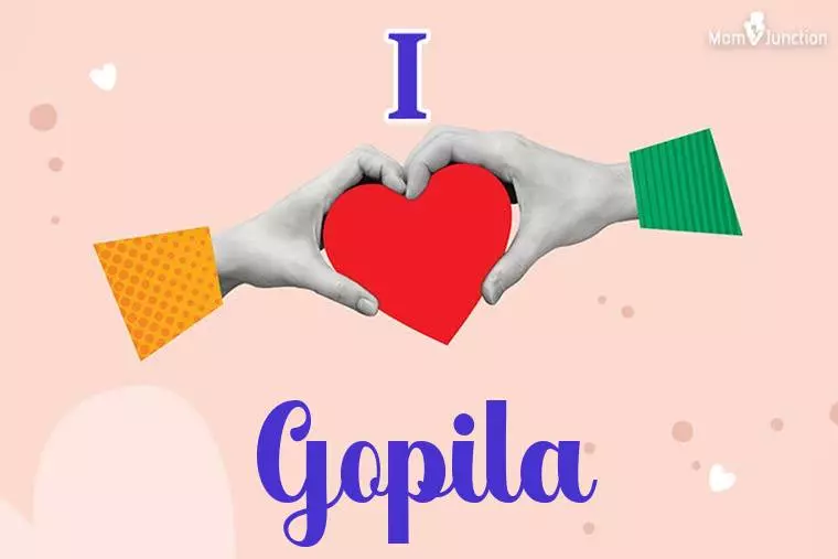 I Love Gopila Wallpaper