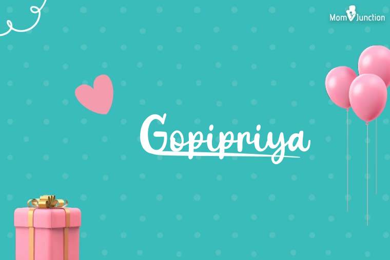 Gopipriya Birthday Wallpaper