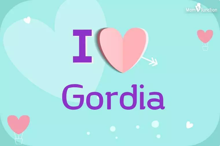 I Love Gordia Wallpaper