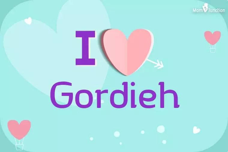 I Love Gordieh Wallpaper