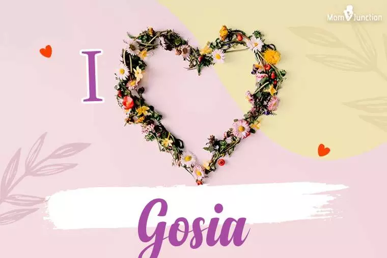 I Love Gosia Wallpaper