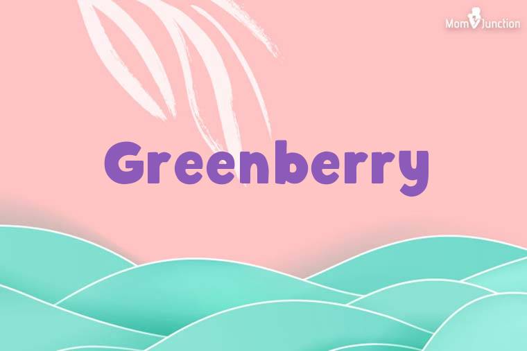 Greenberry Stylish Wallpaper