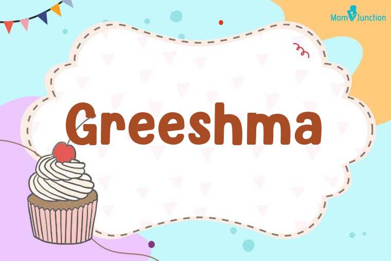 Greeshma Birthday Wallpaper