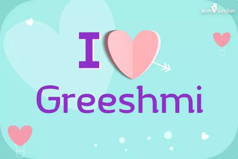 I Love Greeshmi Wallpaper