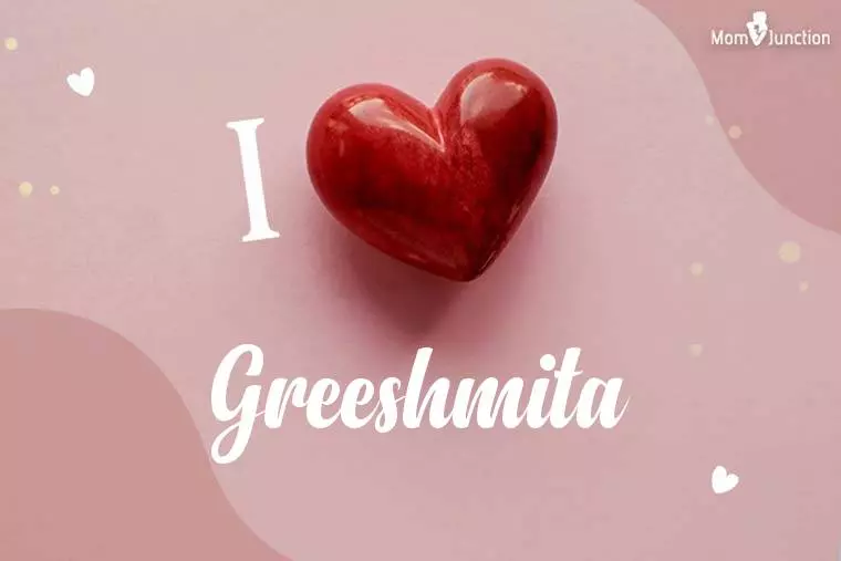 I Love Greeshmita Wallpaper