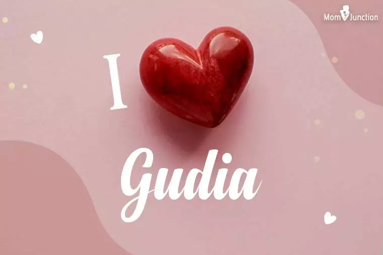 I Love Gudia Wallpaper