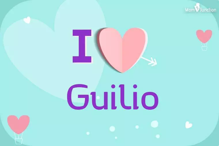 I Love Guilio Wallpaper