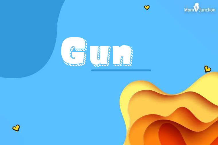 Gun 3D Wallpaper