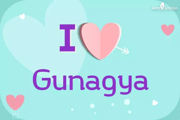 I Love Gunagya Wallpaper