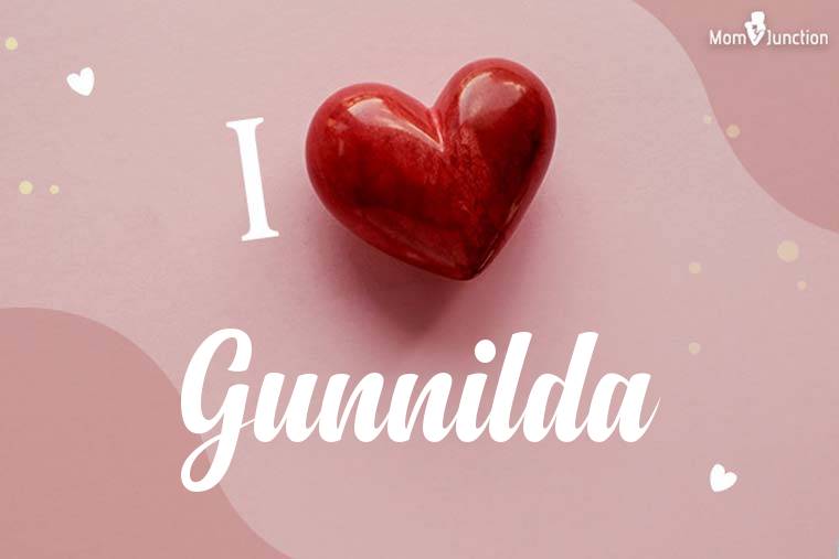 I Love Gunnilda Wallpaper