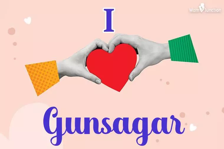 I Love Gunsagar Wallpaper