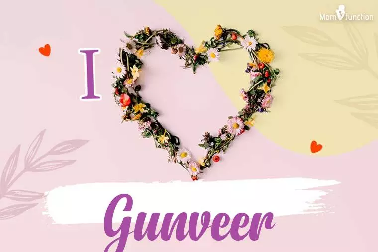 I Love Gunveer Wallpaper