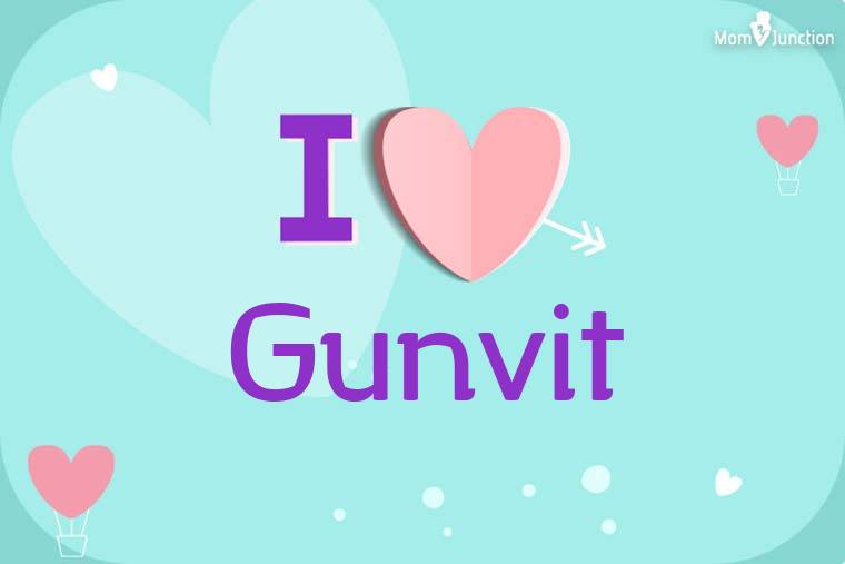 I Love Gunvit Wallpaper