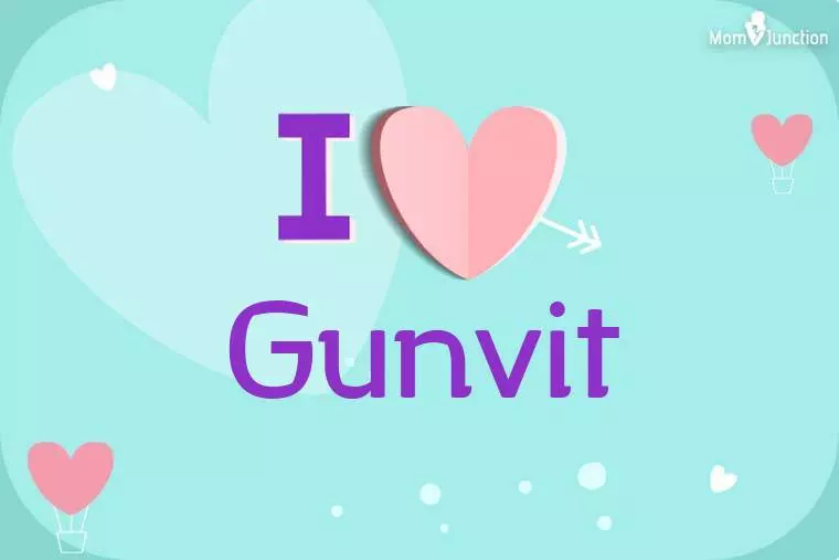 I Love Gunvit Wallpaper