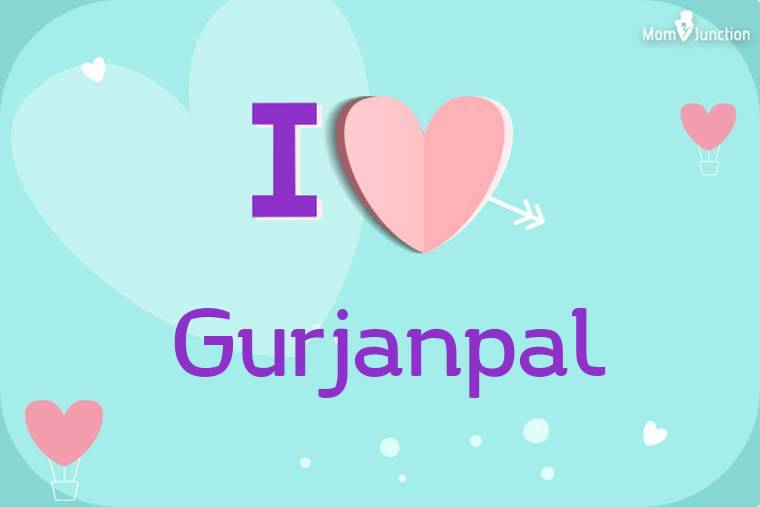 I Love Gurjanpal Wallpaper