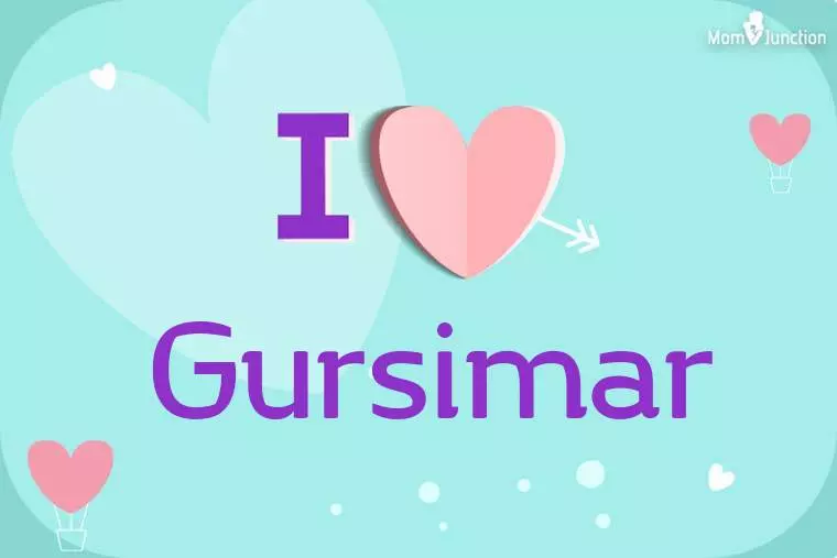 I Love Gursimar Wallpaper