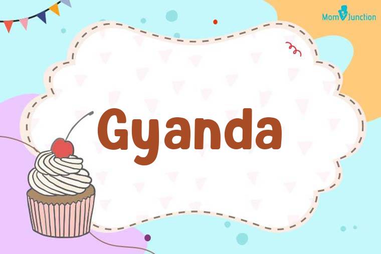 Gyanda Birthday Wallpaper