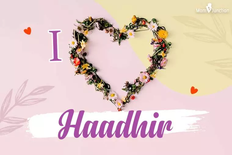 I Love Haadhir Wallpaper