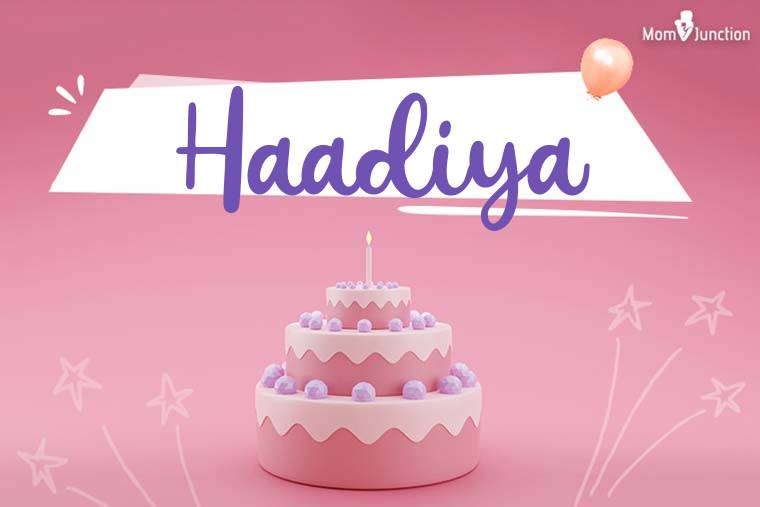 Haadiya Birthday Wallpaper