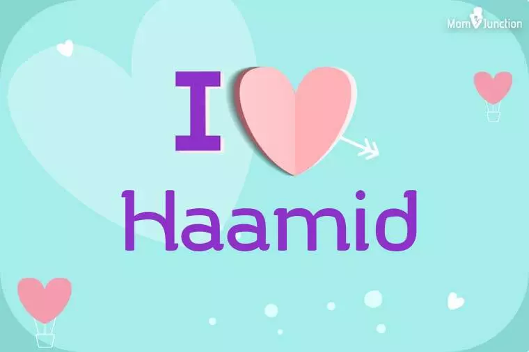 I Love Haamid Wallpaper