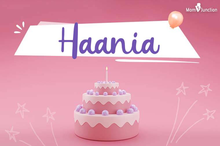 Haania Birthday Wallpaper