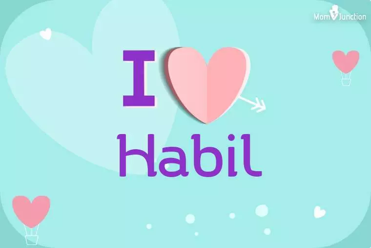 I Love Habil Wallpaper