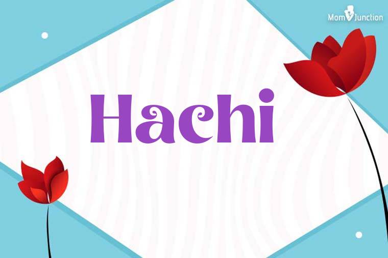 Hachi 3D Wallpaper