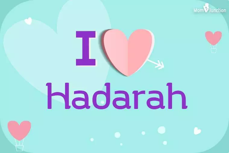 I Love Hadarah Wallpaper