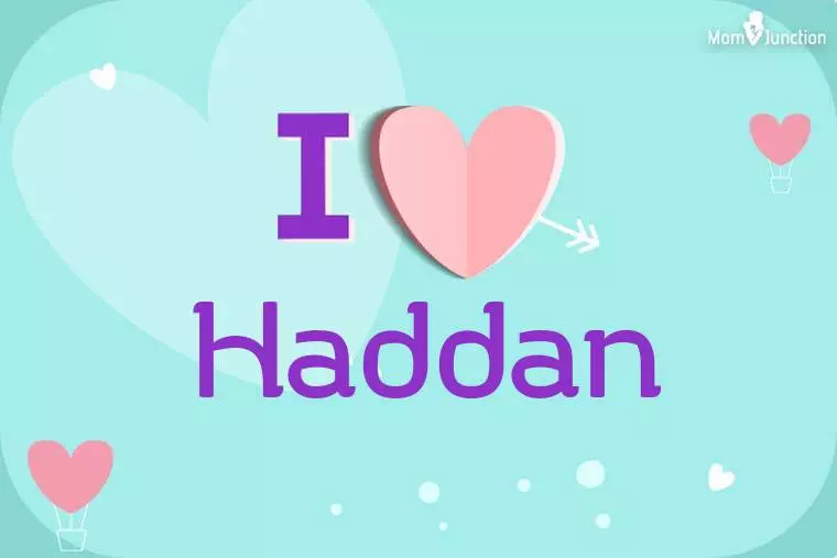 I Love Haddan Wallpaper