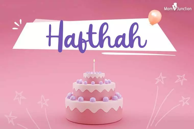 Hafthah Birthday Wallpaper