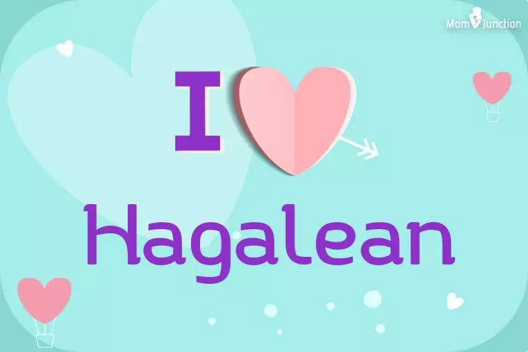 I Love Hagalean Wallpaper