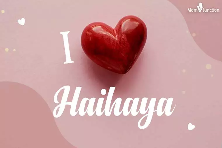 I Love Haihaya Wallpaper