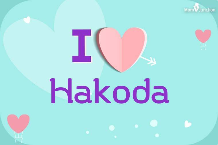 I Love Hakoda Wallpaper