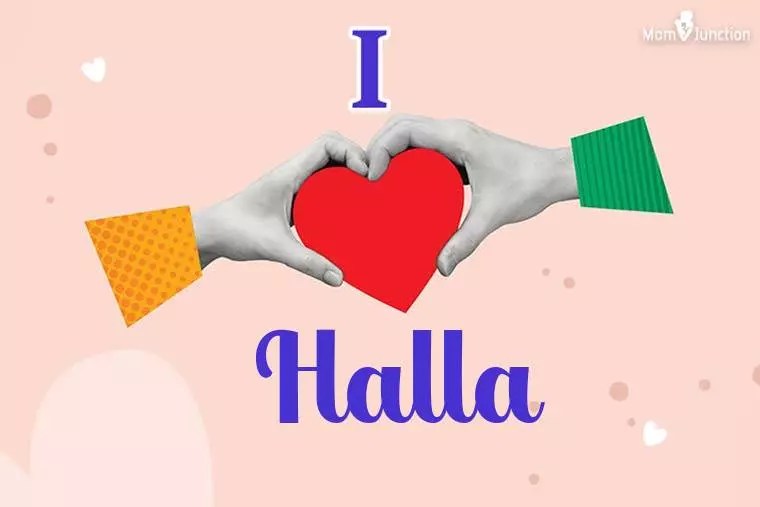 I Love Halla Wallpaper