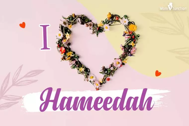 I Love Hameedah Wallpaper