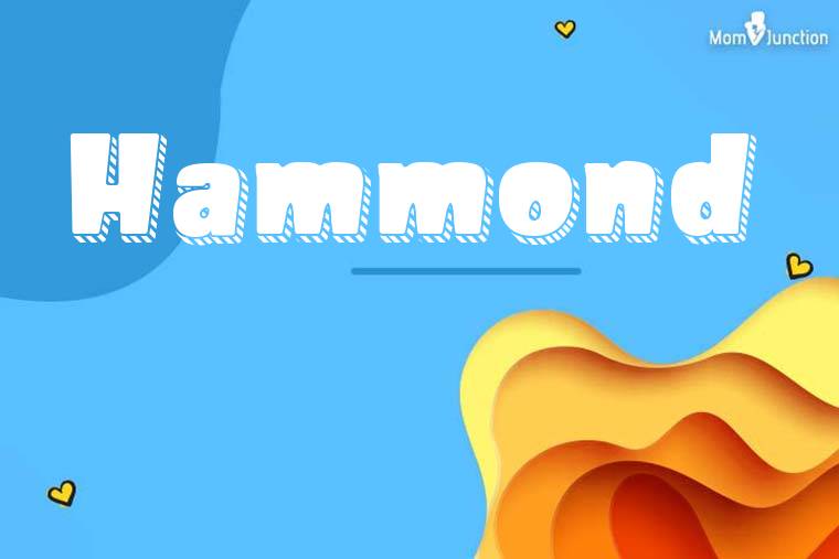 Hammond 3D Wallpaper