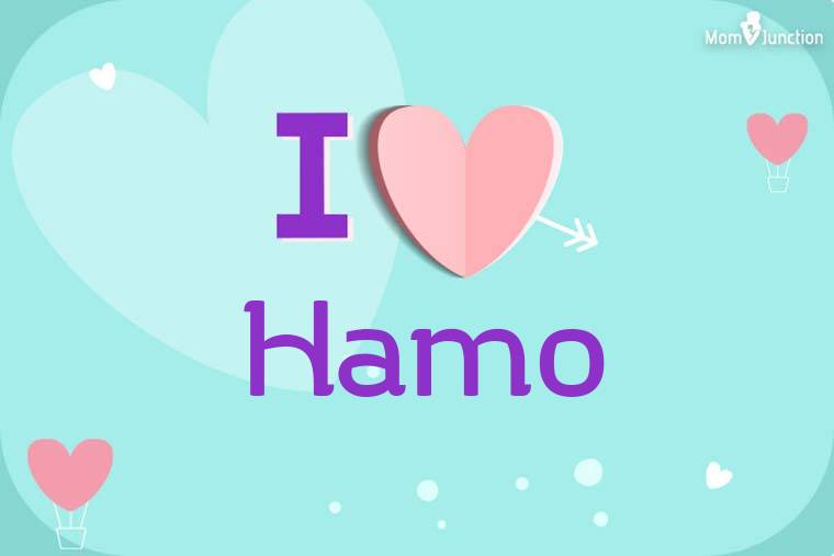 I Love Hamo Wallpaper