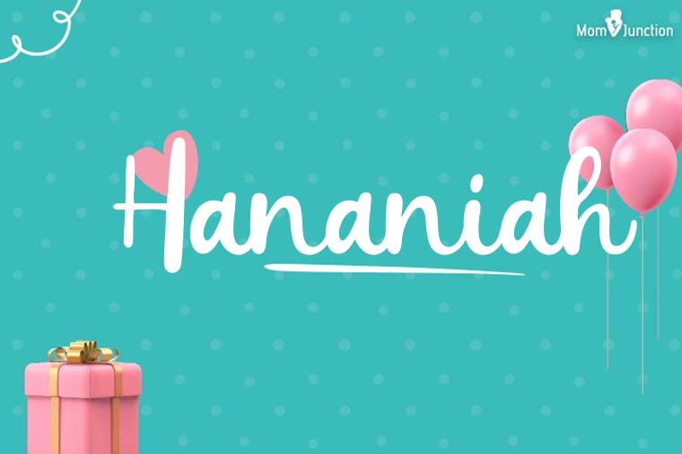 Hananiah Birthday Wallpaper