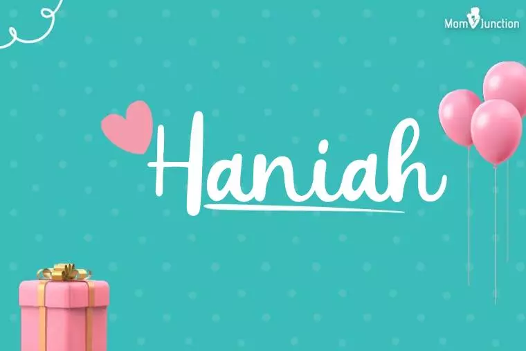 Haniah Birthday Wallpaper