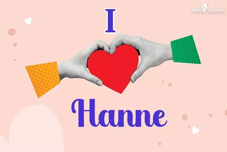 I Love Hanne Wallpaper