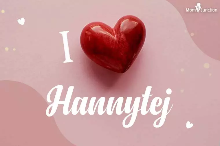 I Love Hannytej Wallpaper