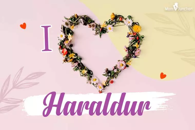 I Love Haraldur Wallpaper