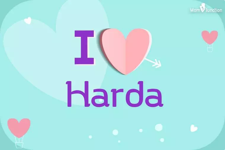 I Love Harda Wallpaper