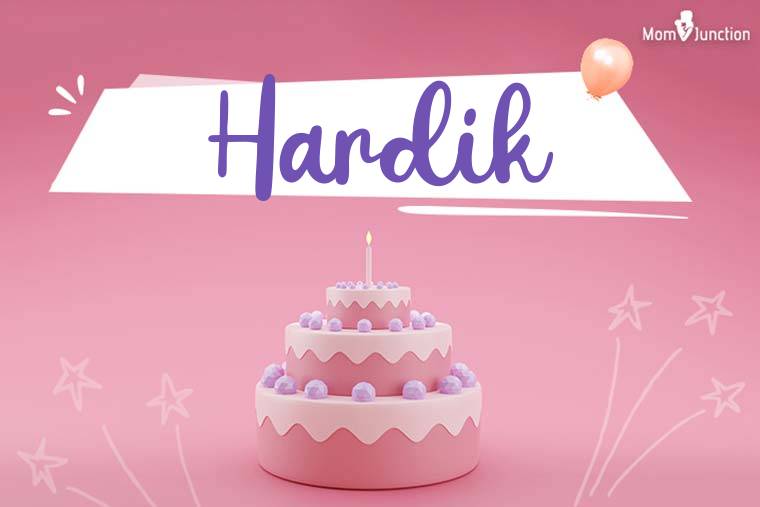 Hardik Birthday Wallpaper