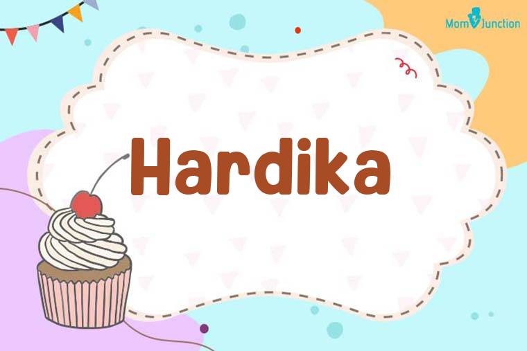 Hardika Birthday Wallpaper