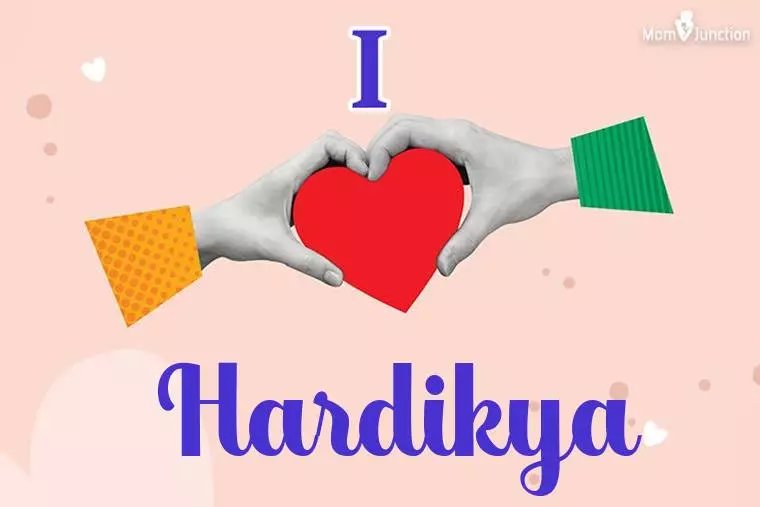 I Love Hardikya Wallpaper