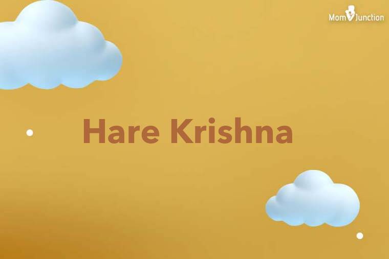 Hare Krishna 3D Wallpaper