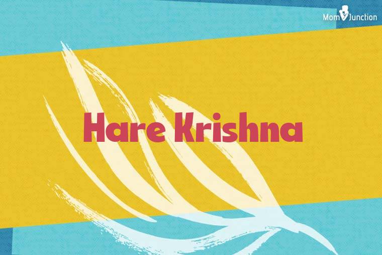 Hare Krishna Stylish Wallpaper