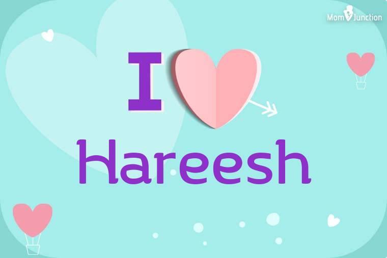 I Love Hareesh Wallpaper