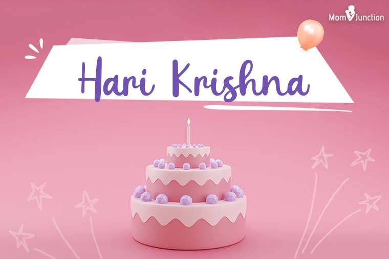 Hari Krishna Birthday Wallpaper